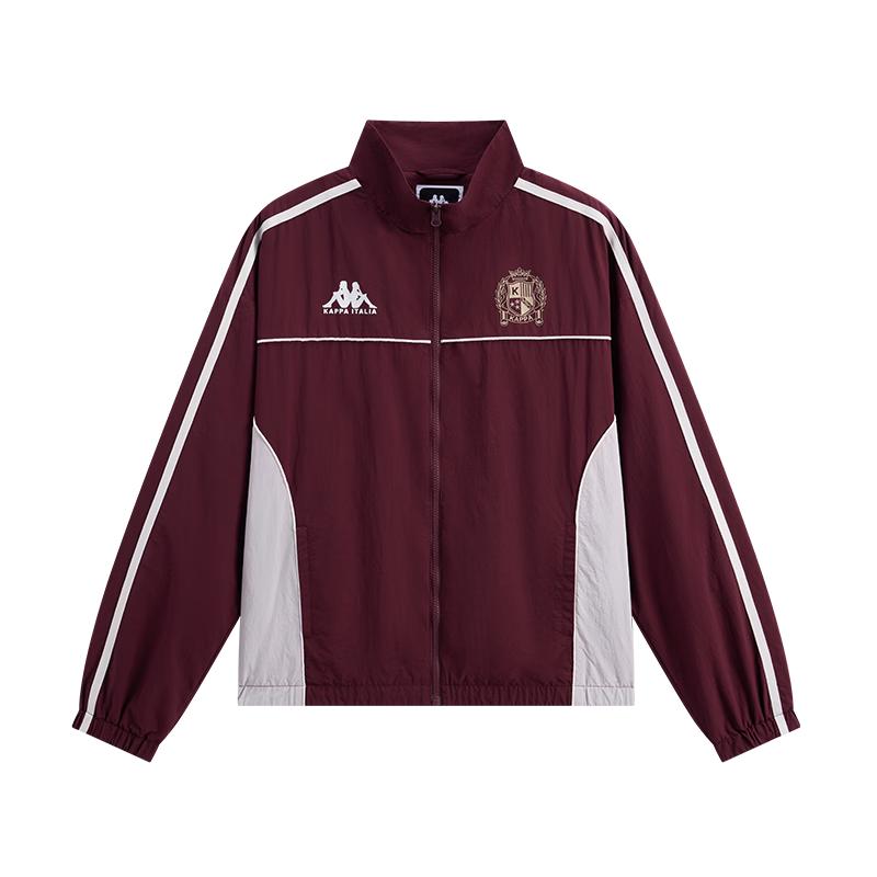 Kappa 2026 Retro Color-Block Stand-Collar Jacket
