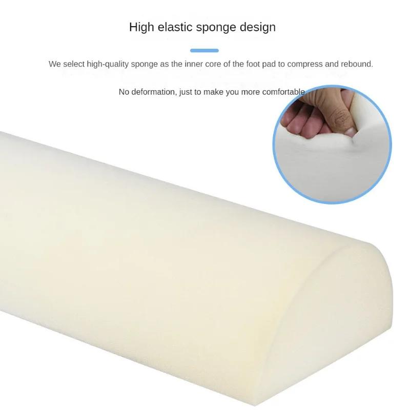 Semicircle High Resilience Feet Pillow Support Foot Rest Home Office Feet Stool Portable Travel Footrest Massage Cushion