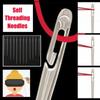 30/12Pcs Side Hole Blind Sewing Needles Stainless Steel Elderly Self Threading Needle Household DIY Jewelry Beading Sewing Tool