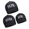 Family Pack Baseball Hats 3D Embroidery Comfortable Adjustable Closure Suitable For Everyone