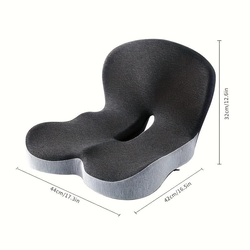 Ergonomic Seat Cushion Hand Washable Cover Waist Support Comfort Seat Cushion for Back Sleepers Office Car Home Use Home Textile