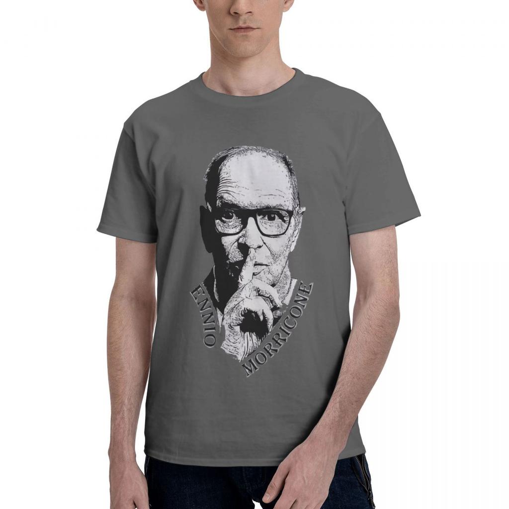 Ennio Morricone Movie Music Composer 100 Cotton Casual Breathable Confortable Man Designer Clothes Men Mens Shirt
