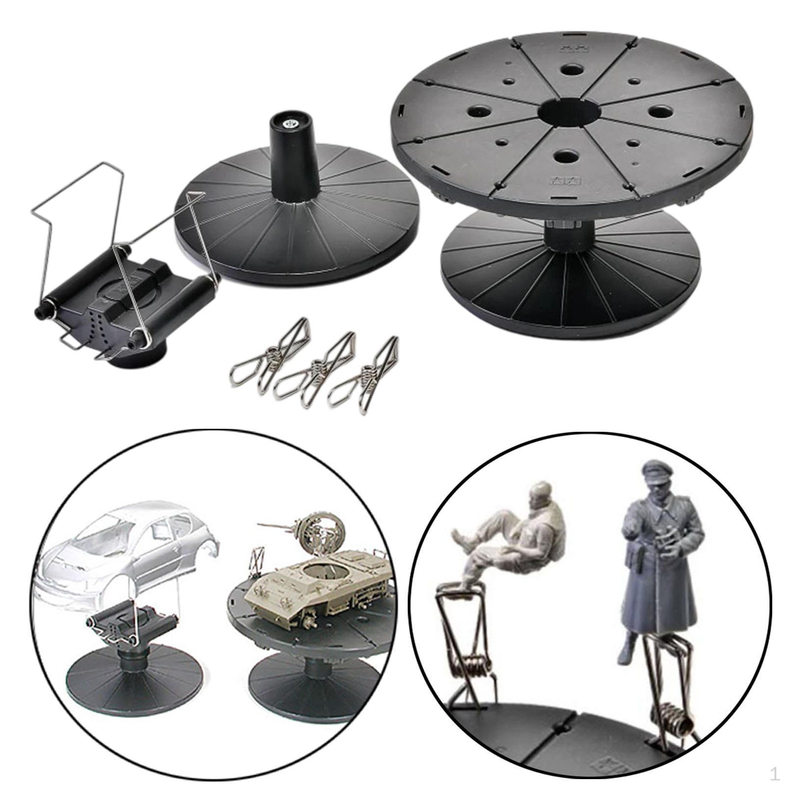 

Spray Work Painting Stand Set Turn Table Sturdy Multifunctional Holder Body Shell