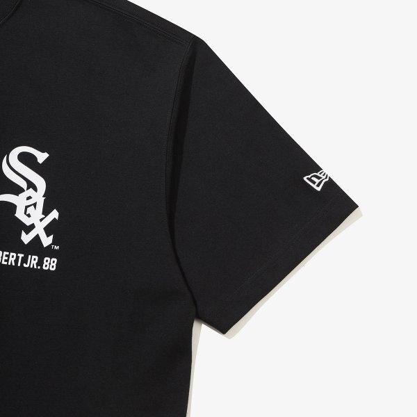 New Era Chicago WhiTe Sox Player SignaTure T shirT Black 15147527