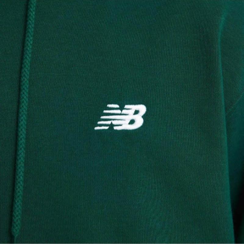 New Balance Hoodie Rqk Nbn0e2s071 40 Uni Small Logo Hoodie Semi Ov