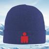Red circle figure shape design Men Women Unisex Knitted Hat Beanie Pullover Cap Winter Thermal Warm Christmas Outdoor Cycling Hi