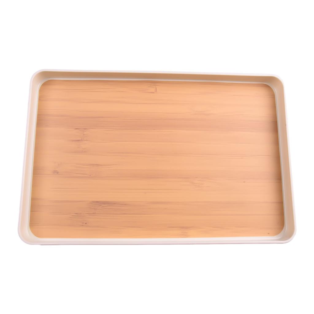 Breakfast Tray Pallet Heat Resistant Rectangular Servieren Lap Tray Convenient For Indoor And Outdoor Brand New