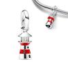 Glow In the Dark Lighthouse Charm for Original Pandora Bracelet DIY Jewelry Gift for Women Friends Family