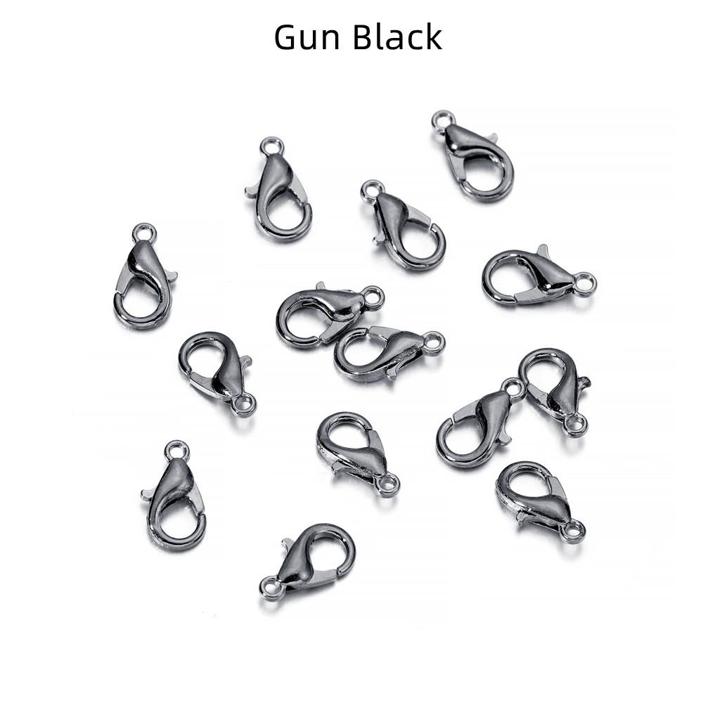 50pcs/lot Jewelry Findings Alloy Lobster Clasp Hooks For Jewelry Making Necklace Bracelet Chain DIY Supplies Accessories