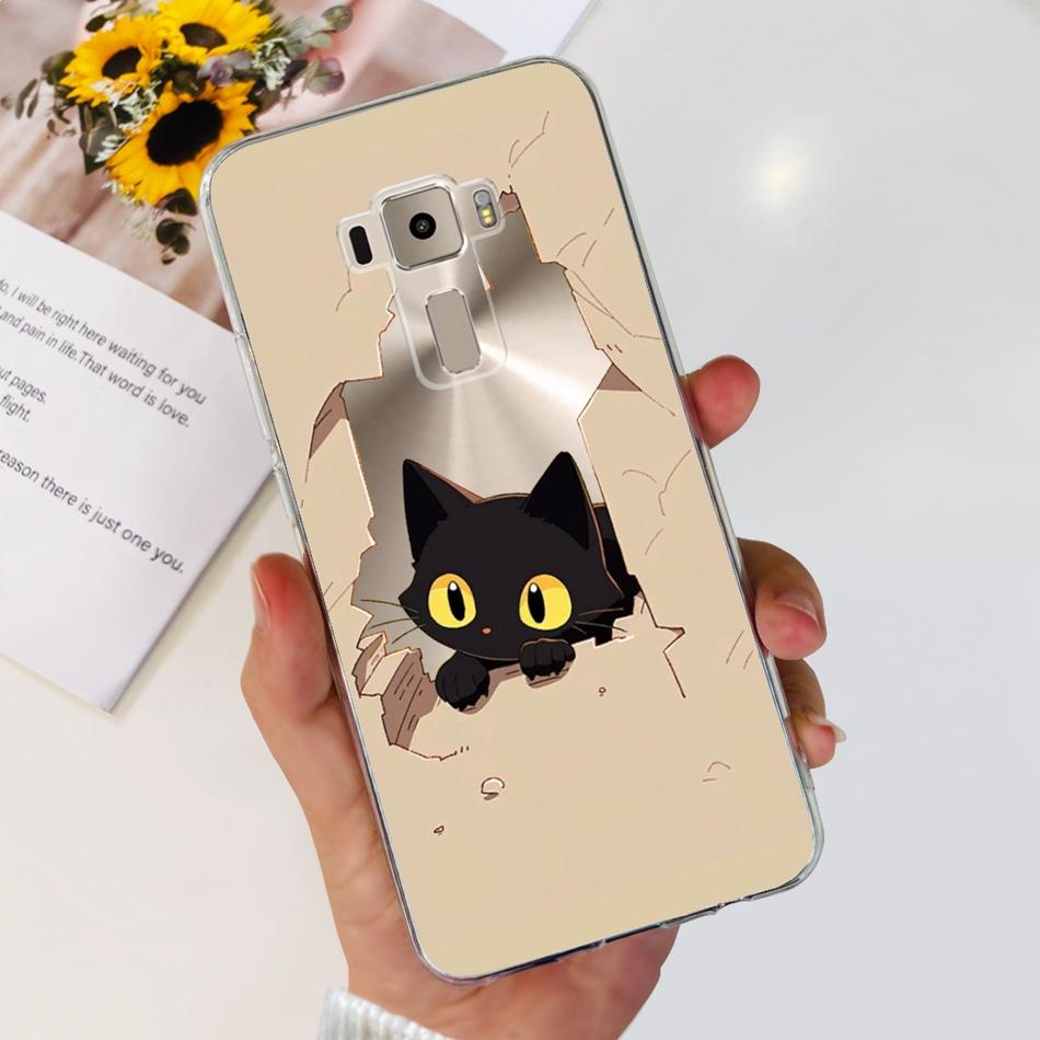 For Asus Zenfone 3 ZE520KL ZA520KL Cute Panda Cartoon Phone Case For Asus Z017D Z017DA Z017DB Z017DC 5.2" Soft Silicone TPU Case