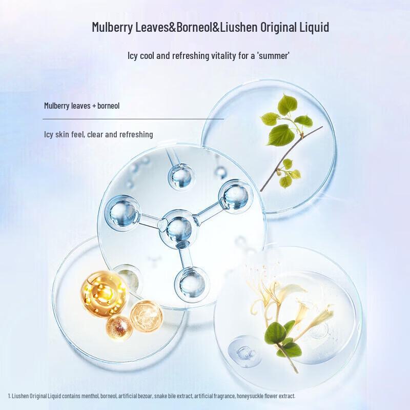 Liushen Borneol & Mulberry Leaf Cooling Shower Gel