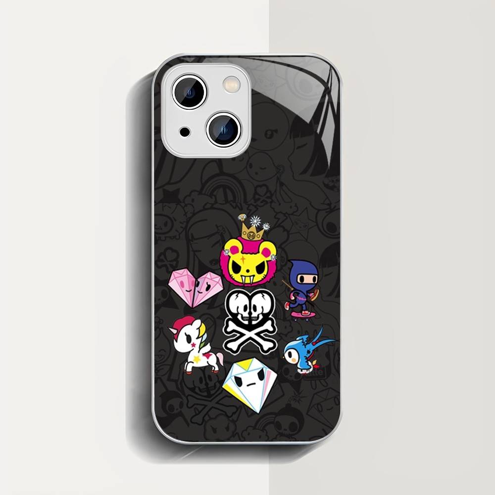 

Japan Tokidoki For IPhone 14 13 12 Mini 11 Pro XS Max X XR 14 Plus Tempered Glass Cover iphone 14 plus