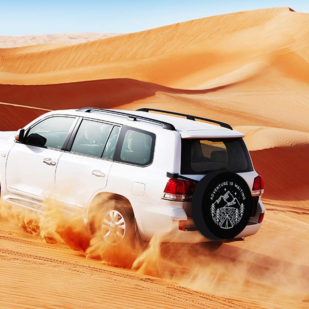 SUV Tire Cover Tire Storage Outdoor Car RV Tire Storage Waterproof Fabric Car Supplies