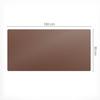 Universal Protective Mat for Computer Equipment Brown Color 100X50 Cm