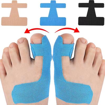 10 stücke Hallux Valgus Feste Unterstützung Sport Elastische Bandage Zehe Anti-Reibung Schutz Band Patch Unisex Fuß Pflege Werkzeuge
