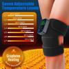 Portable Wireless Hot Compress Vibration Knee Massager with APP Control Knee Shoulder Elbow 3-in-1 Relieve Joint Pain and Pressure