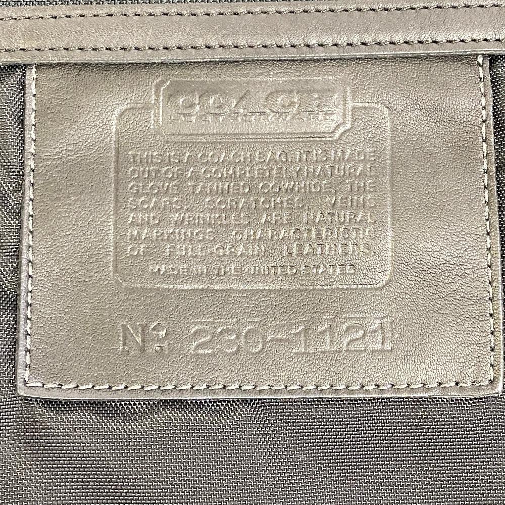 Coach Stary pokrowiec na garnitur, pokrowiec na walizkę podróżną 2-kierunkowy, skórzany, inne modne towary, czarna skóra, męski, używany