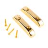 2 Pcs Bass Thumb Rest Plastic Anti Slip Light Weight Jazz Bass Guitar Thumb Finger Rest GM03 Gold