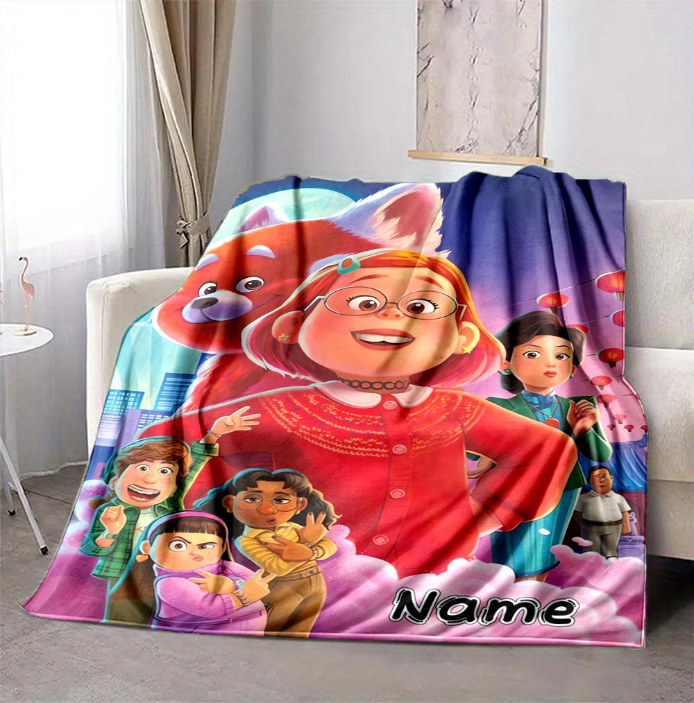Custom Name Friendship Adventure Flannel Blanket Throw Blanket Soft Warm Sofa Bed Home Decor Unique Gift