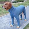 Autumn and Winter Anti-hair Loss Large Dog Clothes Elbow Pads All-inclusive Pet Four-legged Clothes Golden Hair Labrador Clothes