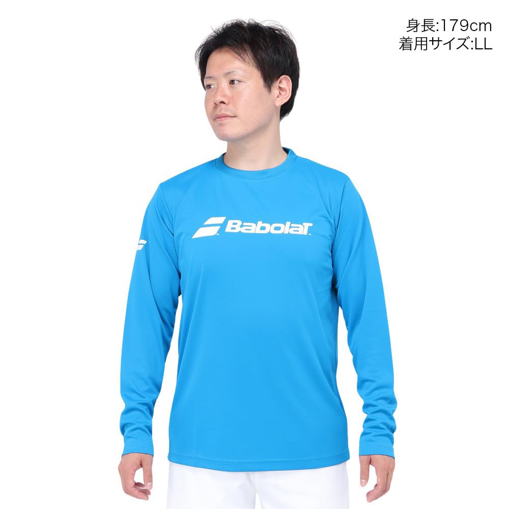 Babolat Tennis Wear Unisex CLUB LONG SLEEVE SHIRT Long Sleeve BUP4510C 2024SS Scheduled To Be Released In Late March T-Shirt Reservation