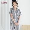 YUZHAOLIN Women's Summer Striped Pajama Set