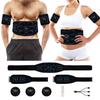 EMS Fitness Muscle Patch: Silicone Pulse Belt for Abdominal, Arm, and Leg Massage
