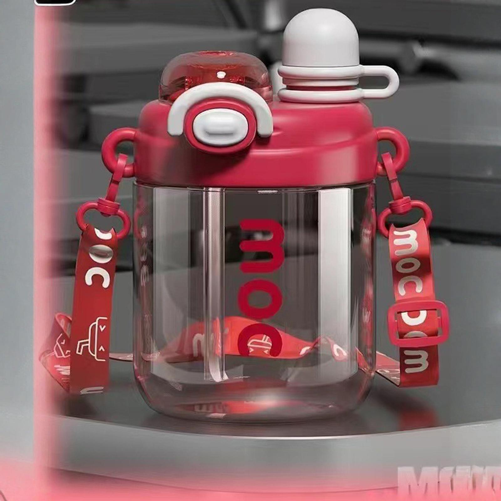 

Cute Water Bottles, Upgrade 45oz Water Bottles, Photo with Shoulder Strap, Suitable for Travel one size червоний