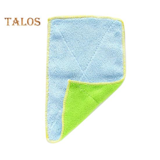 Talos 1 stk mikrofiber tykt håndkle Kjøkken tallerken Vask rengjøringsklut