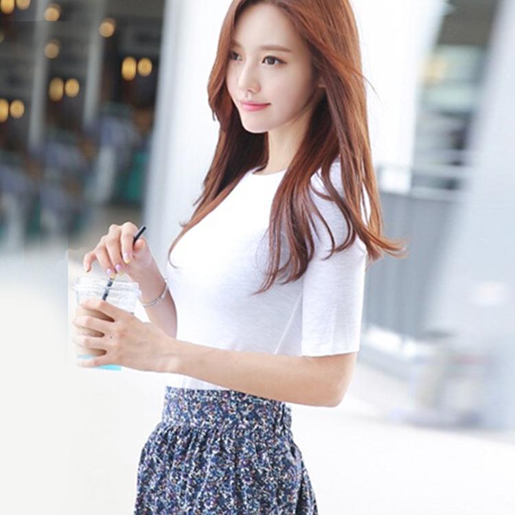 

2020 Women s Solid Color High Neck Base Shirt - Versatile for All Seasons One Size