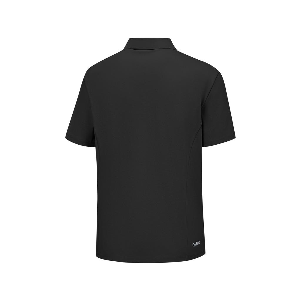 Skechers Moisture Wicking Quick Dry Knitted Polo Shirt Women Tops P226W177-0018