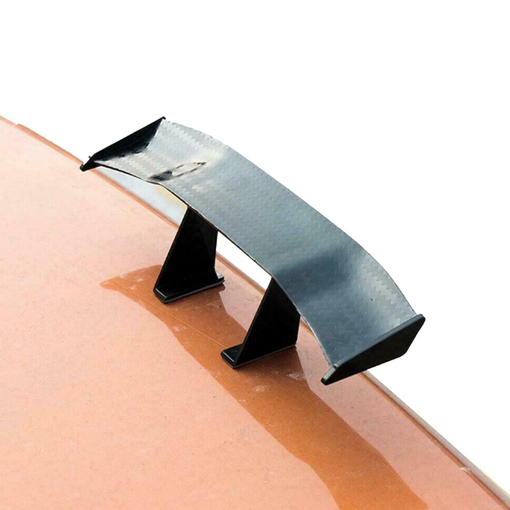 Rask installasjon 1x Spoiler ABS Bilklistremerker Karbonfiber