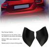 2Pcs Car Rear Bumper Splitter Replacement ABS Plastic Automobile Rear Bumper Diffuser Left and Right Car Accessories