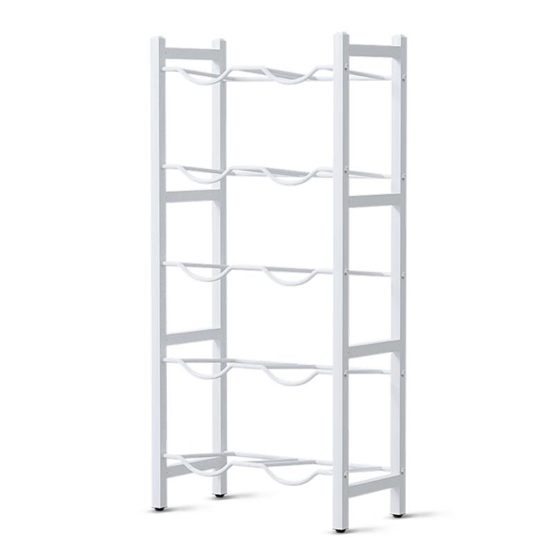 Multi-Tier Bottled Water Storage Rack with Dispenser Stand