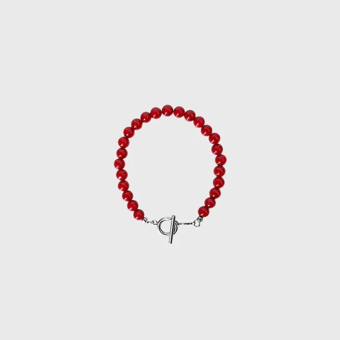 Red Coral Bracelet_4,6mm