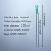 Extended Dropper Needle 5Pcs Tip Extra Long 100mm Blunt Tip Flat Head Paste Syringe Adhesive Glue Liquid Dispensing Needle
