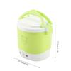 170W 1L Electric Portable Multifunctional Rice Cooker Food Steamer for Home   (Green)