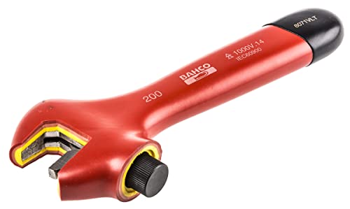 

BAHCO 8071V 1000 Volt 8 Inch Adjustable Wrench