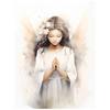 Heavenly Elegance Poster Heavenly Elegance Poster, 40X50 Cm, Black Aluminum Frame, 230 Gsm Matte Paper
