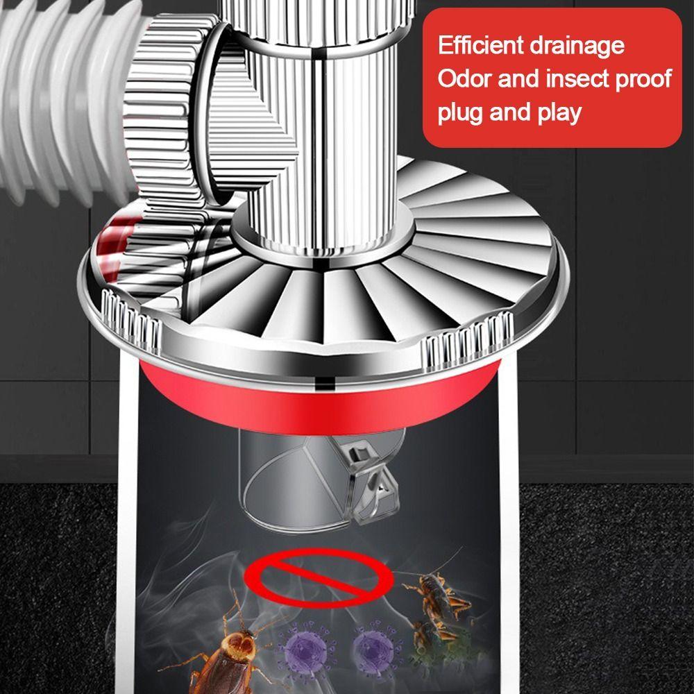 Adaptor pentru țeavă de scurgere pentru chiuvetă anti miros. Materiale de drenaj pentru mașina de spălat