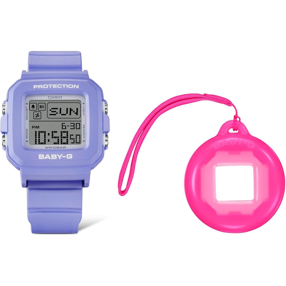 Casio Baby-G Plus BGD-10K-6JR Purple Women s Watch Water Resistant Stylish Design