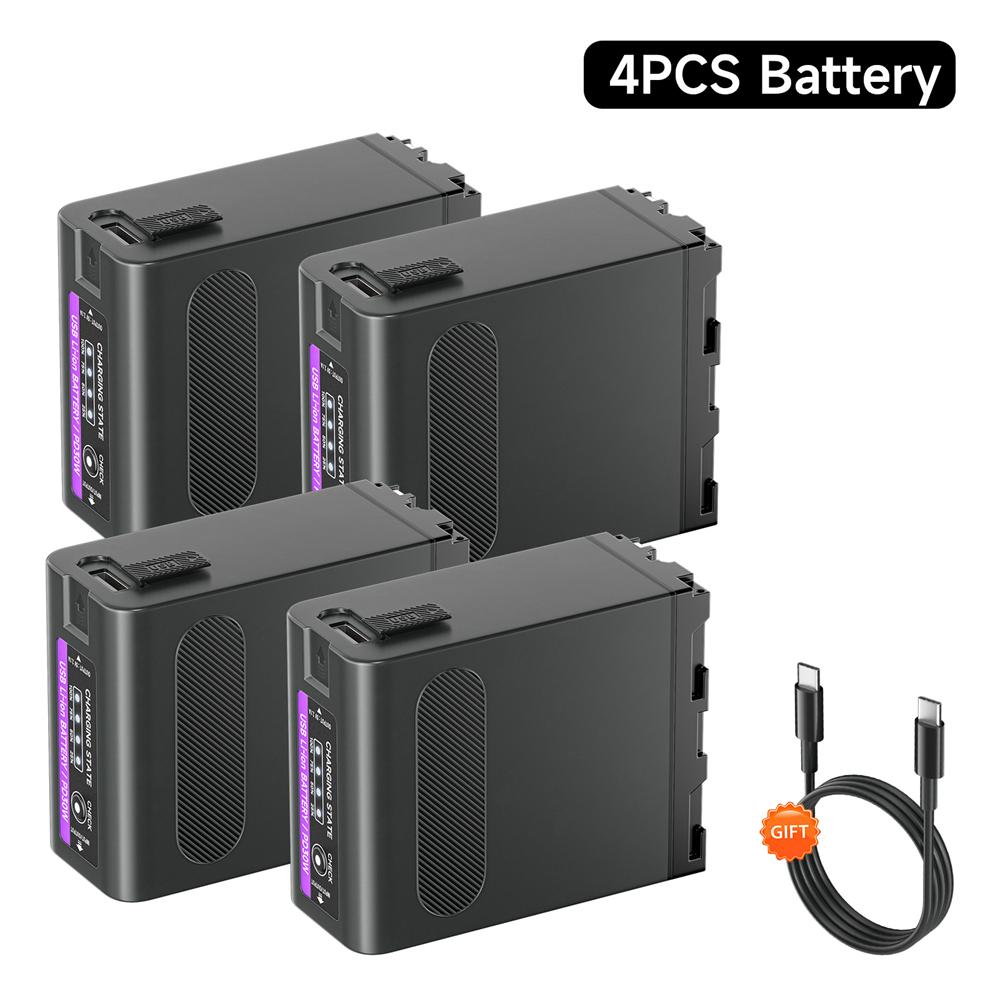 PALO 11800mAh NP-F990 NP-F970 F960 F970 Battery with LED Power Indicator for Sony F960 F550 F570 F750 F770 MC1500C 190P