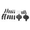 Baby Gate Handrail Mount Base High Strength Plastic Strong Load Bring Baby Gate Banister Adapter for Home