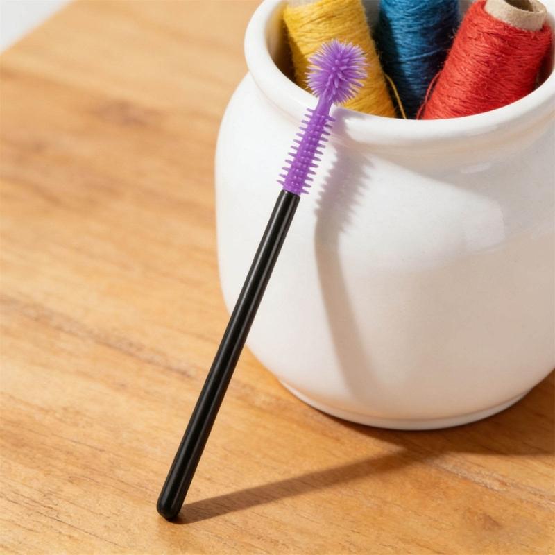 20Pcs Sewing Equipment Cleaning Brushes Ergonomic Handle Silicone Cleaner Brushes for Home Appliances Electronics