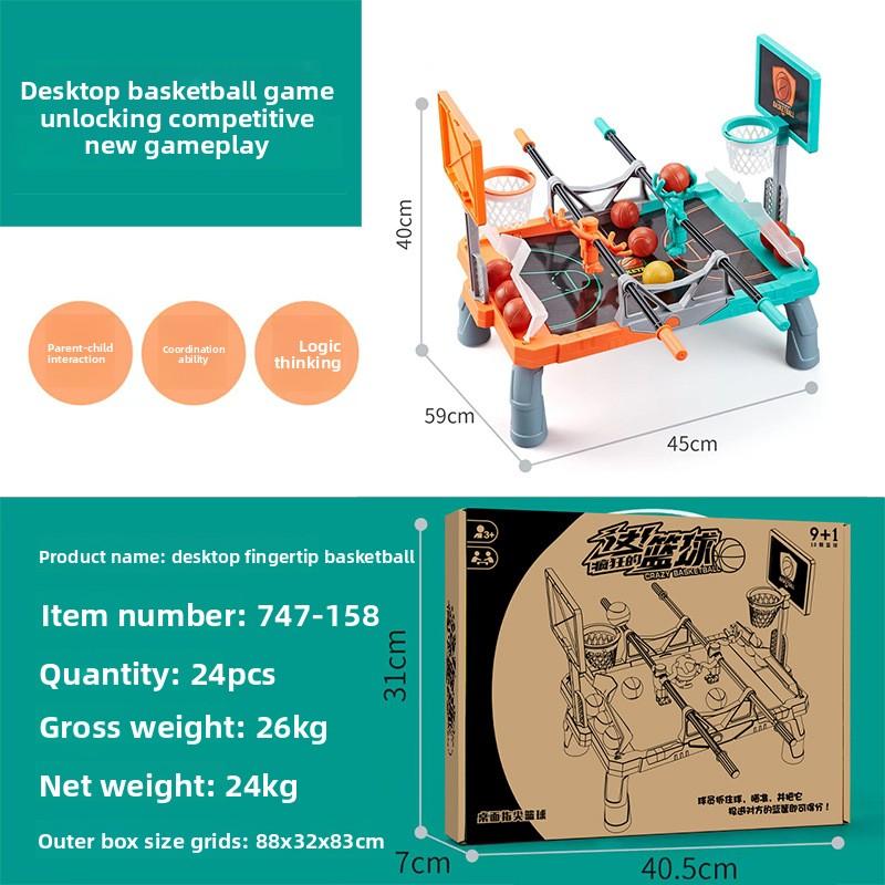 

Детская интерактивная настольная баскетбольная игрушка для развлечения родителей и детей и снятия стресса 10-ball set