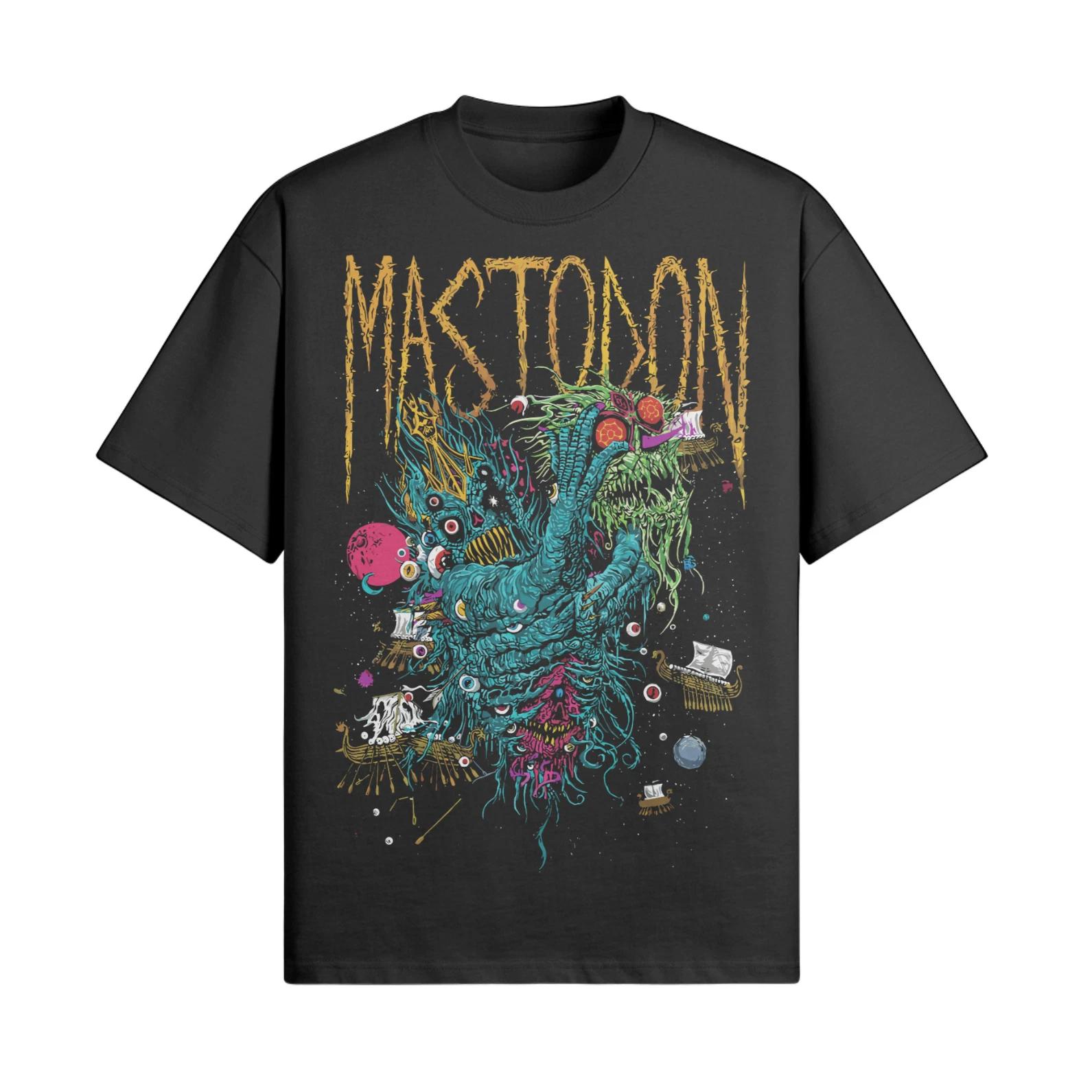 MASTODON T-Shirt 425 GSM | Unisex Premium Heavyweight Oversized 100% Cotton 2XL