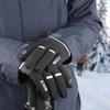 Fashion Waterproof Winter Warm Gloves Touchscreen Keep Warm Cycling Gloves Lining Thickened Ski Gloves Outdoor Sports
