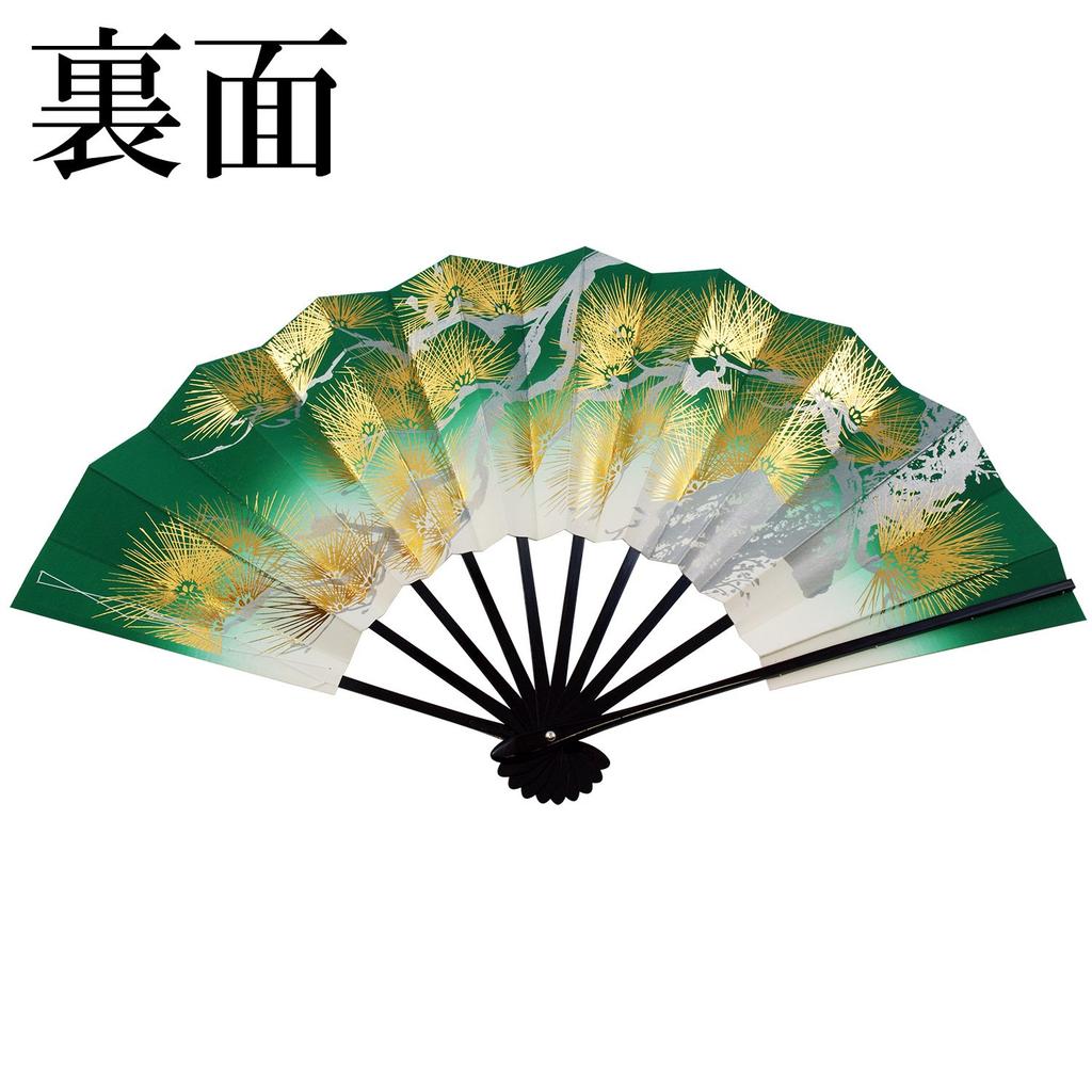 Osaka Choseido Dance Pine Made In with Scented Original Set In Paper Japanese Souvenir for Fan, Design, 29cm, Japan, Kyoto-style Fan, Sachet, Box,
