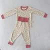 Children's Autumn Cotton Pajama Set: High Waist Cartoon Underwear & Trousers