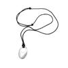 Black Rope Three-dimensional Long Necklace Women's Sweater Chain Accessories Light Luxury Simple Pendant